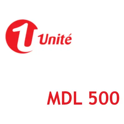 Unite 500 MDL Mobile Top-up MD