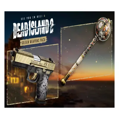 Dead Island 2 - Golden Weapons Pack DLC US PS4 CD Key