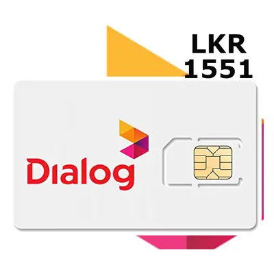 Dialog 1551 LKR Mobile Top-up LK