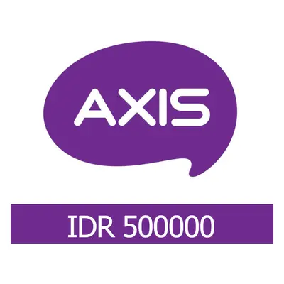 Axis 500000 IDR Mobile Top-up ID