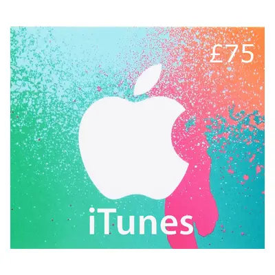 iTunes £75 UK Card