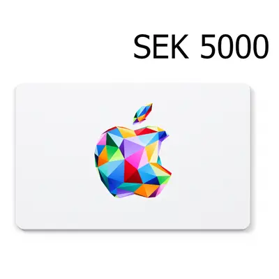 Apple 5000 SEK Gift Card SE