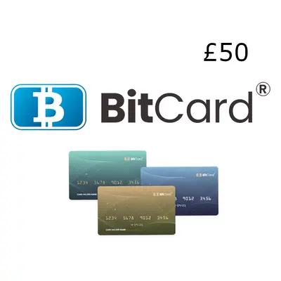 BitCard £50 Gift Card UK