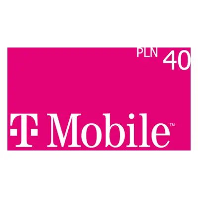 T-Mobile 40 PLN Mobile Top-up PL