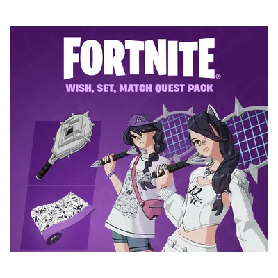 Fortnite - Wish, Set, Match Quest Pack DLC EU XBOX One / Xbox Series X|S CD Key