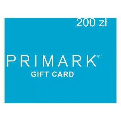 Primark 200 PLN Gift Card PL