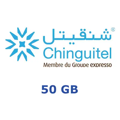 Chinguitel 50 GB Data Mobile Top-up MR