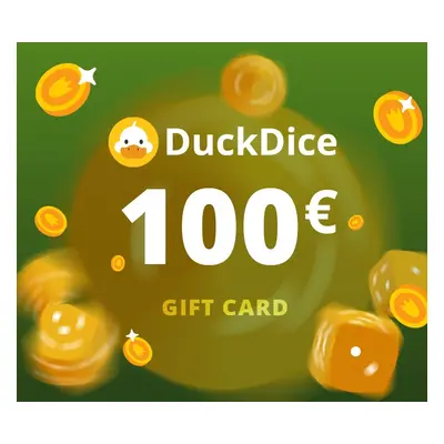 DuckDice.io 100 EUR in BTC Gift Card