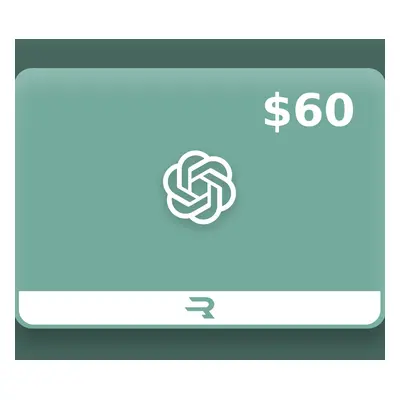 Rewarble ChatGPT $60 Gift Card