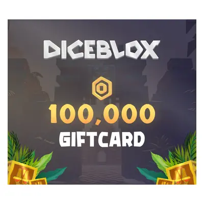 Diceblox 100.000 Balance Gift Card