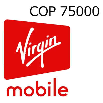 Virgin Mobile 75000 COP Mobile Top-up CO