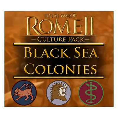 Total War: ROME II - Black Sea Colonies Culture Pack DLC EU Steam CD Key