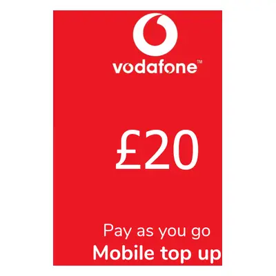 Vodafone £20 Mobile Top-up UK