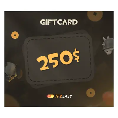 TF2Easy $250 Coins Gift Card