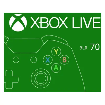 XBOX Live 70 BRL Prepaid Card BR