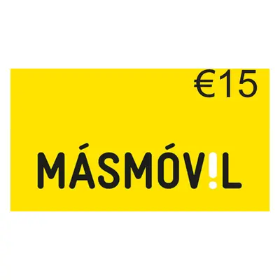 Masmovil €15 Mobile Top-up ES