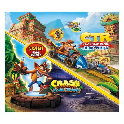 Crash Bandicoot Bundle - N. Sane Trilogy + Nitro-Fueled PS4 Account