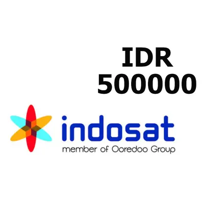 Indosat 500000 IDR Mobile Top-up ID