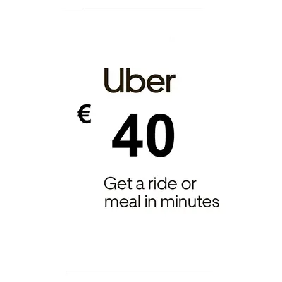 Uber €40 FR Gift Card