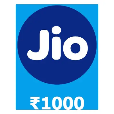 Reliance My Jio Store ₹1000 Gift Card IN