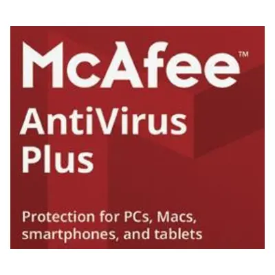 McAfee AntiVirus Plus (1 Year / 3 Devices)