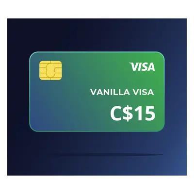 Vanilla VISA C$15 CA