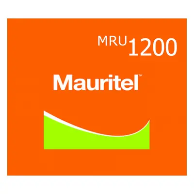 Mauritel 1200 MRU Mobile Top-up MR