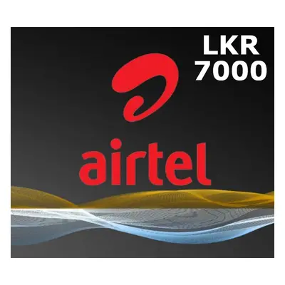 Airtel 7000 LKR Mobile Top-up LK