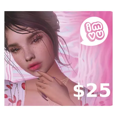 IMVU $25 NZ Game Card