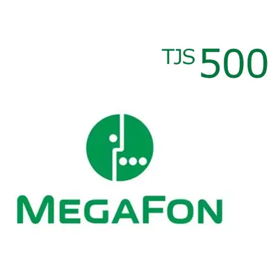 Megafon 500 TJS Mobile Top-up TJ