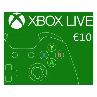 XBOX Live €10 Prepaid Card EU