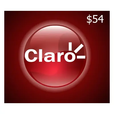 Claro $54 Mobile Top-up PR