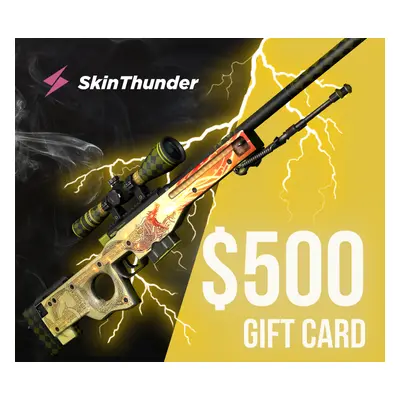 SkinThunder.com $500 Gift Card