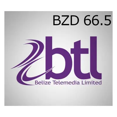 Telemedia 66.5 BZD Mobile Top-up BZ