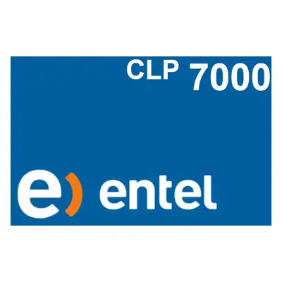 Entel 7000 CLP Mobile Top-up CL