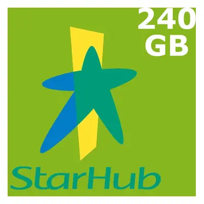 Starhub 240 GB Data Mobile Top-up SG