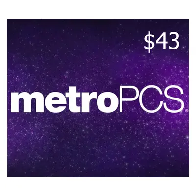 MetroPCS $43 Mobile Top-up US