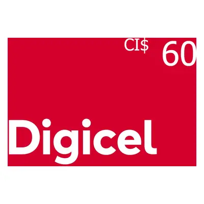 Digicel CI$60 Mobile Top-up KY