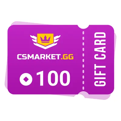 CSMARKET.GG 100 Gems Gift Card