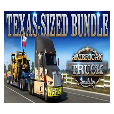 American Truck Simulator Texas-sized Bundle Steam Account