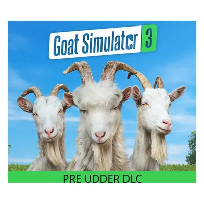 Goat Simulator 3 - Pre Udder DLC EU PS4 CD Key