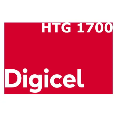 Digicel 1700 HTG Mobile Top-up HT