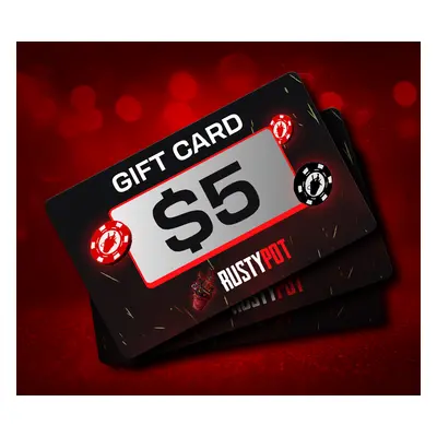 RustyPot $5 Grub Bucks Giftcard