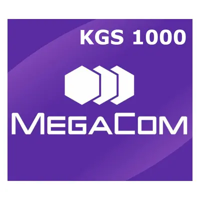 MegaCom 1000 KGS Mobile Top-up KG