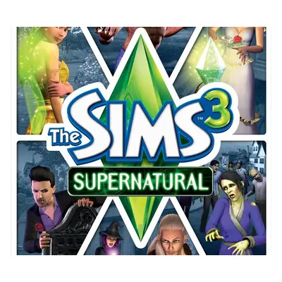 The Sims 3 + Supernatural Expansion Pack DLC EA App CD Key