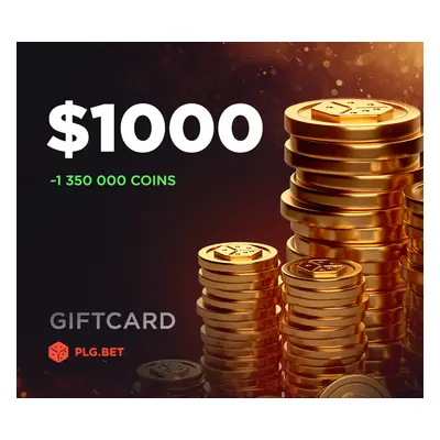 PLG.BET $1000 Gift Card