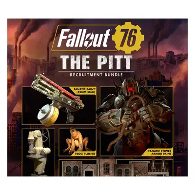 Fallout 76 - The Pitt Recruitment Bundle DLC PC Steam CD Key