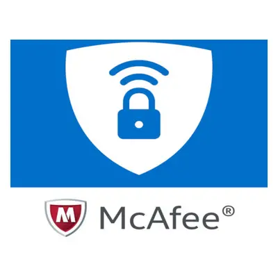 McAfee Safe Connect VPN (1 Year / 5 Devices)