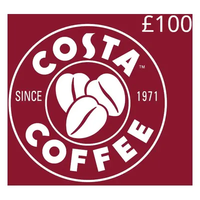 Costa Coffee £100 Gift Card UK