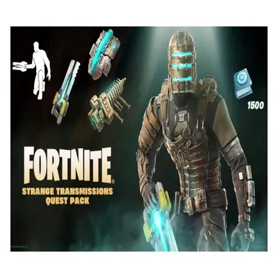 Fortnite - Strange Transmissions Quest Pack + 1,500 V-Bucks Challenge DLC AR XBOX One CD Key